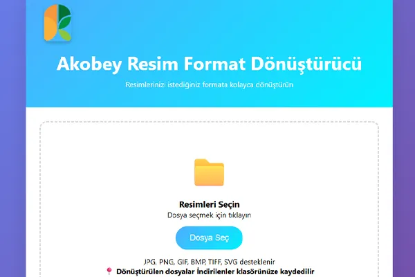 Ak Resim Formatı Dönüştürücü görseli